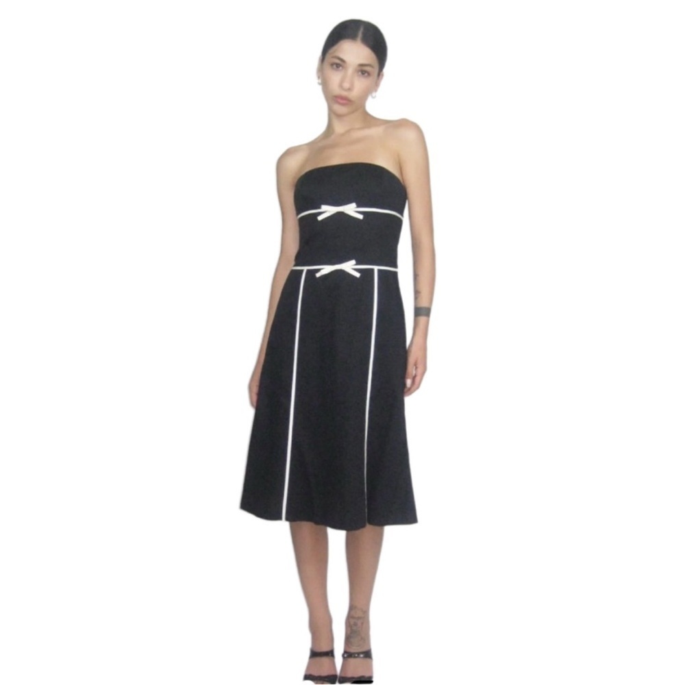 NWT ANN TAYLOR Strapless Box Tuxedo Dress